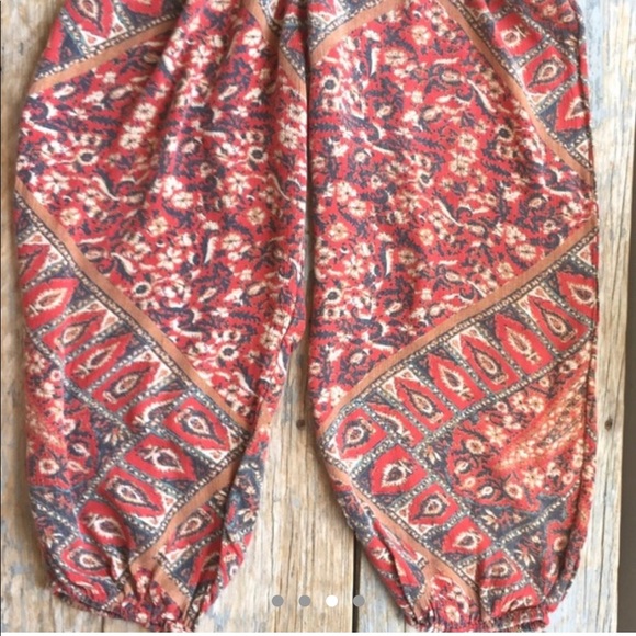 Free People - tribal/bohemian style jumpsuit - Picture 3 of 4